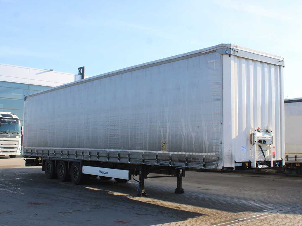 Krone SD, LOWDECK, LIFTING AXLE, MULTILOCK, LIFTING ROOF - Poluprikolica sa ceradom: slika 3 Krone SD, LOWDECK, LIFTING AXLE, MULTILOCK, LIFTING ROOF - Poluprikolica sa ceradom: slika 3