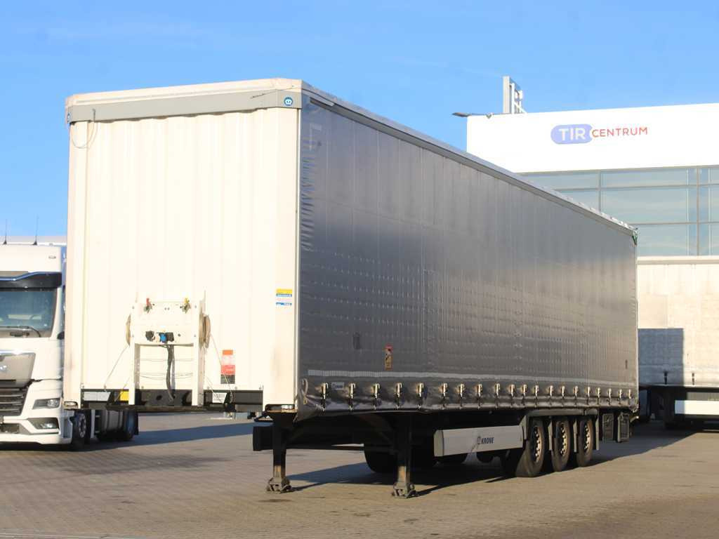 Krone SD, LOWDECK, LIFTING AXLE, MULTILOCK, LIFTING ROOF - Poluprikolica sa ceradom: slika 1 Krone SD, LOWDECK, LIFTING AXLE, MULTILOCK, LIFTING ROOF - Poluprikolica sa ceradom: slika 1