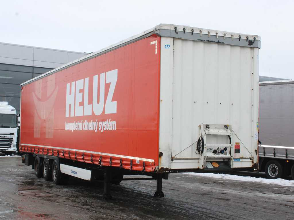 Krone SD, LOWDECK, MULTILOCK, LIFTING AXLE, LIFTING ROOF - Poluprikolica sa ceradom: slika 3 Krone SD, LOWDECK, MULTILOCK, LIFTING AXLE, LIFTING ROOF - Poluprikolica sa ceradom: slika 3