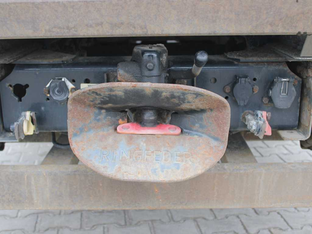 Kamion sa ceradom MAN LE 12.220, EURO 3, HYDRAULIC FRONT, TIRES 80%: slika 7