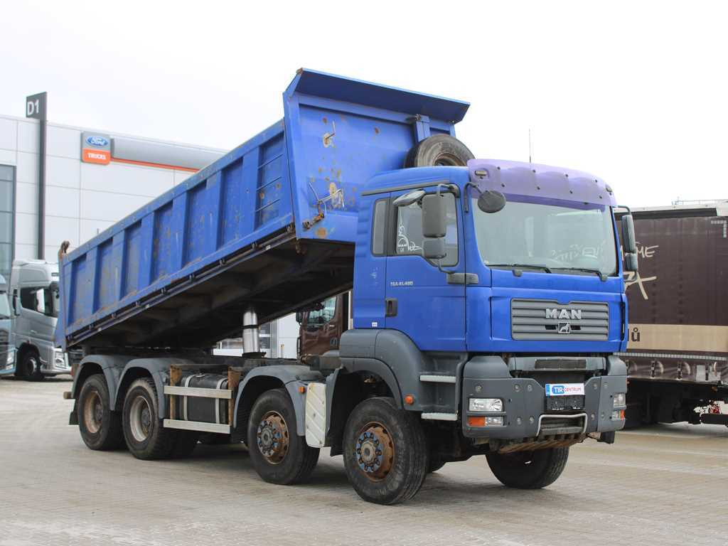 MAN TGA 41.480, 8X6, THREE SIDED, EURO 3, RETARDER, 17m³ - Istovarivač: slika 3 MAN TGA 41.480, 8X6, THREE SIDED, EURO 3, RETARDER, 17m³ - Istovarivač: slika 3
