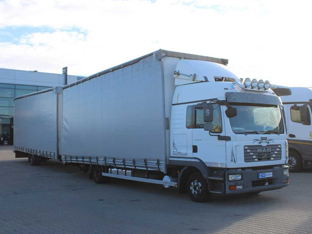 MAN TGL 8.210, EURO 4 + H&W TRAILER - Kamion sa ceradom: slika 3 MAN TGL 8.210, EURO 4 + H&W TRAILER - Kamion sa ceradom: slika 3
