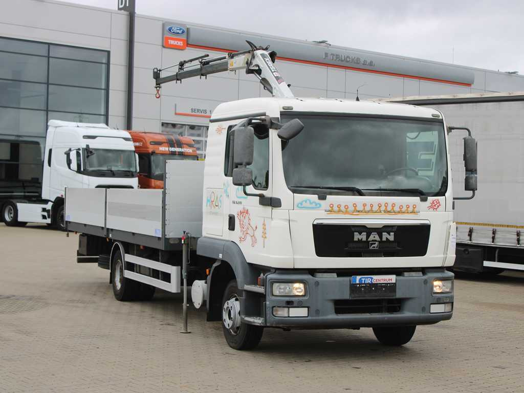 MAN TGL 8.220, EURO 5, SIDEBOARD, TIRES 80%, HYDRAULIC ARM TLC_38A.3 - Kamion sa tovarnim sandukom, Kamion sa dizalicom: slika 3 MAN TGL 8.220, EURO 5, SIDEBOARD, TIRES 80%, HYDRAULIC ARM TLC_38A.3 - Kamion sa tovarnim sandukom, Kamion sa dizalicom: slika 3