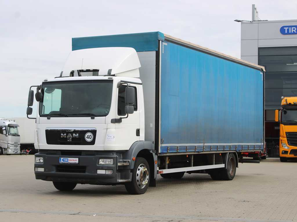 Kamion sa ceradom MAN TGM 18.290, EURO 5, AIR SUSPENSION: slika 1