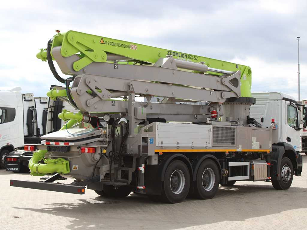 Mercedes-Benz ACTROS 2840, 6X4, Car pump ZOOMLION ZL36X-5Z - Auto pumpa za beton: slika 4 Mercedes-Benz ACTROS 2840, 6X4, Car pump ZOOMLION ZL36X-5Z - Auto pumpa za beton: slika 4