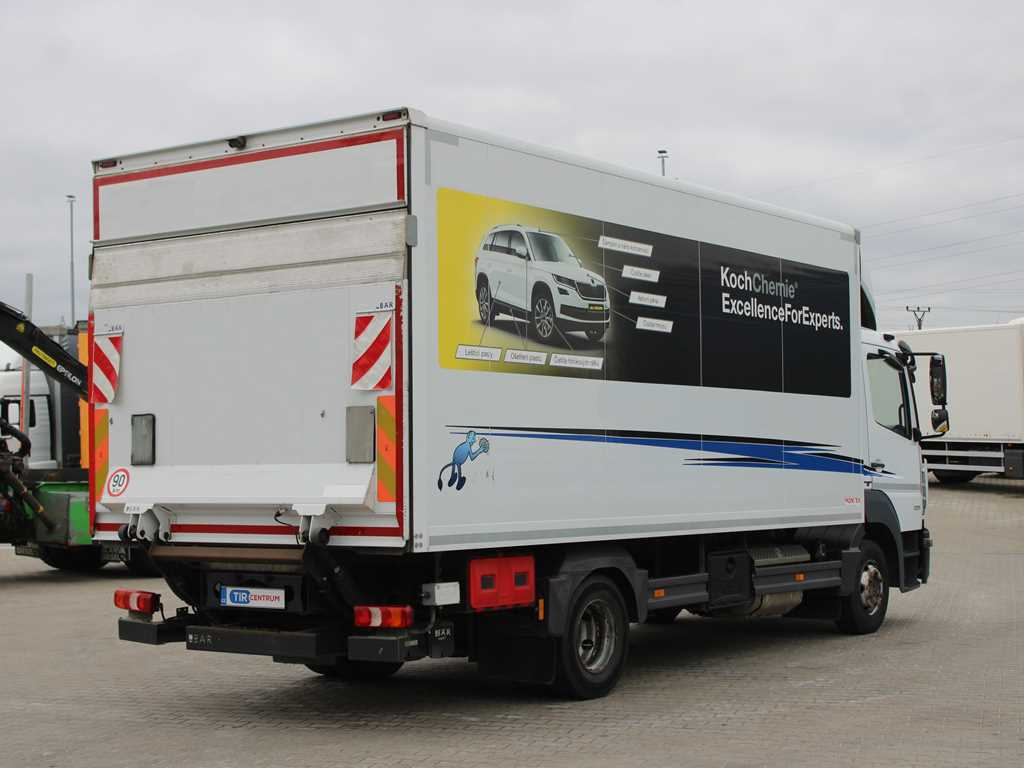 Mercedes-Benz ATEGO 1021, EURO 6, HYDRAULIC FRONT - Kamion sa zatvorenim sandukom: slika 4 Mercedes-Benz ATEGO 1021, EURO 6, HYDRAULIC FRONT - Kamion sa zatvorenim sandukom: slika 4