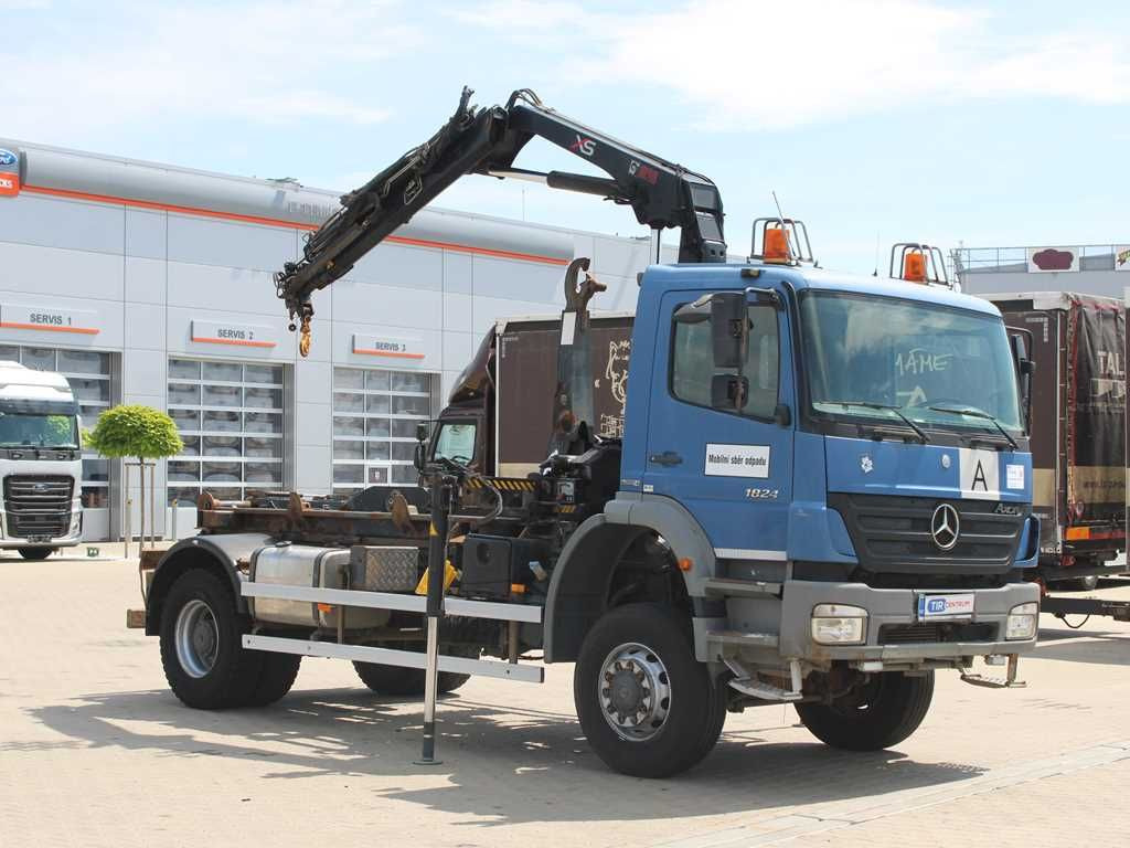 Mercedes-Benz AXOR 1824, CRANE HIAB 099B-3 DUO, 4x4 - Kamion sa hidrauličnom kukom, Kamion sa dizalicom: slika 2 Mercedes-Benz AXOR 1824, CRANE HIAB 099B-3 DUO, 4x4 - Kamion sa hidrauličnom kukom, Kamion sa dizalicom: slika 2