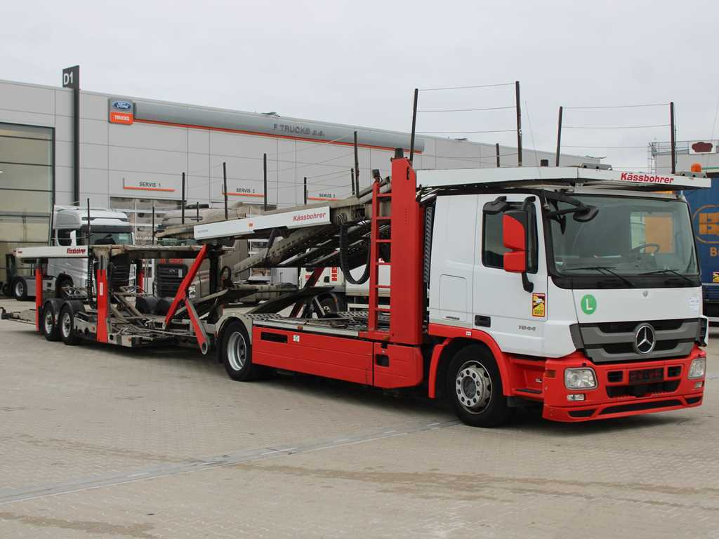 Mercedes-Benz Actros 1844, EURO 5EEV, RETARDER + KÄSSBOHRER METAGO (2006) - Kamion za prevoz automobila: slika 3 Mercedes-Benz Actros 1844, EURO 5EEV, RETARDER + KÄSSBOHRER METAGO (2006) - Kamion za prevoz automobila: slika 3