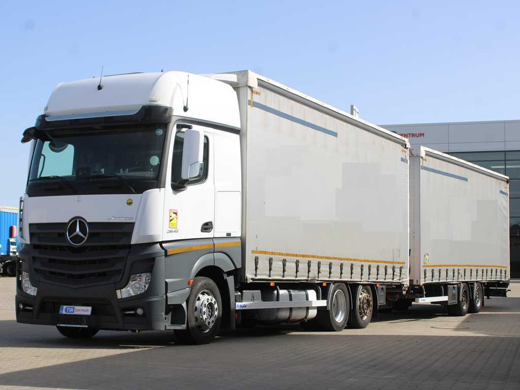 Mercedes-Benz Actros 2542, 6X2, EURO 6, AIR SUSPENSION + PANAV TV018H - Kamion sa ceradom: slika 1 Mercedes-Benz Actros 2542, 6X2, EURO 6, AIR SUSPENSION + PANAV TV018H - Kamion sa ceradom: slika 1