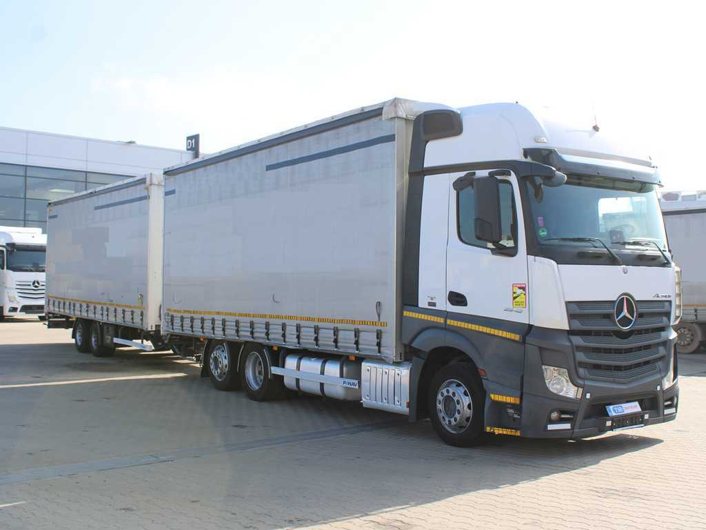 Mercedes-Benz Actros 2542, EURO 6, 6X2, AIR SUSPENSION + PANAV TV018M - Kamion sa ceradom: slika 3 Mercedes-Benz Actros 2542, EURO 6, 6X2, AIR SUSPENSION + PANAV TV018M - Kamion sa ceradom: slika 3