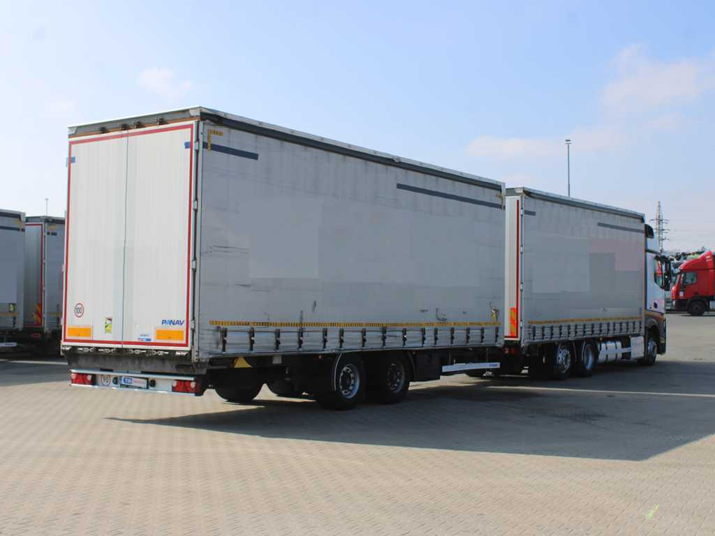Mercedes-Benz Actros 2542, EURO 6, 6X2, AIR SUSPENSION + PANAV TV018M - Kamion sa ceradom: slika 4 Mercedes-Benz Actros 2542, EURO 6, 6X2, AIR SUSPENSION + PANAV TV018M - Kamion sa ceradom: slika 4