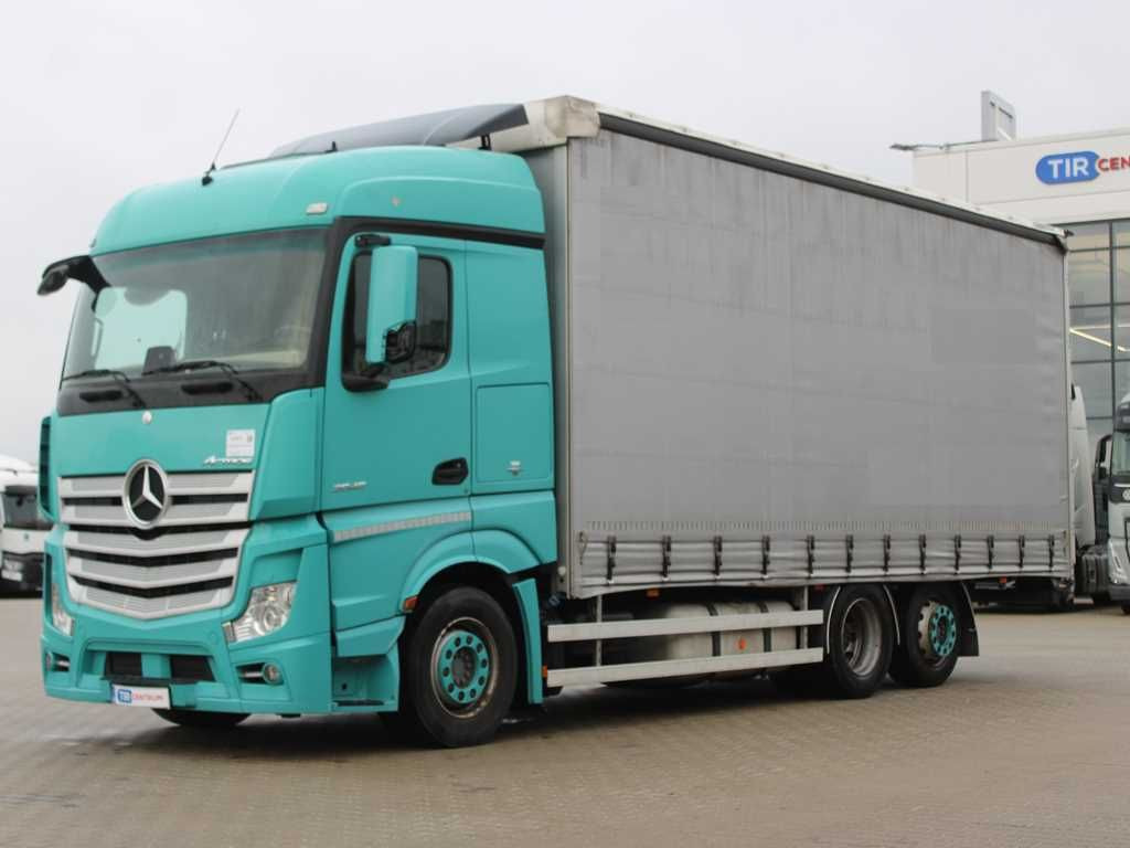 Mercedes-Benz Actros 2545, 6X2, EURO 6, AIR SUSPENSIONS - Kamion sa ceradom: slika 1 Mercedes-Benz Actros 2545, 6X2, EURO 6, AIR SUSPENSIONS - Kamion sa ceradom: slika 1