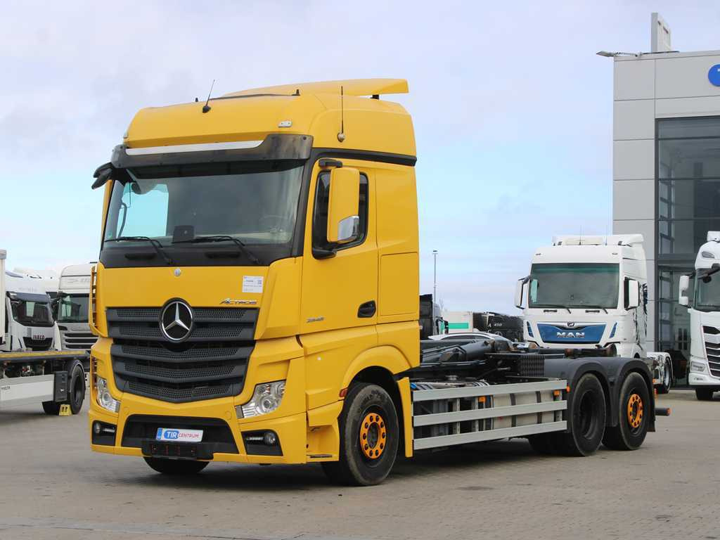Mercedes-Benz Actros 2548, 6X2, EURO 6, RETARDER, INDEPENDENT AIR CONDITIONING, NAVIGATION - Kamion sa hidrauličnom kukom: slika 1 Mercedes-Benz Actros 2548, 6X2, EURO 6, RETARDER, INDEPENDENT AIR CONDITIONING, NAVIGATION - Kamion sa hidrauličnom kukom: slika 1