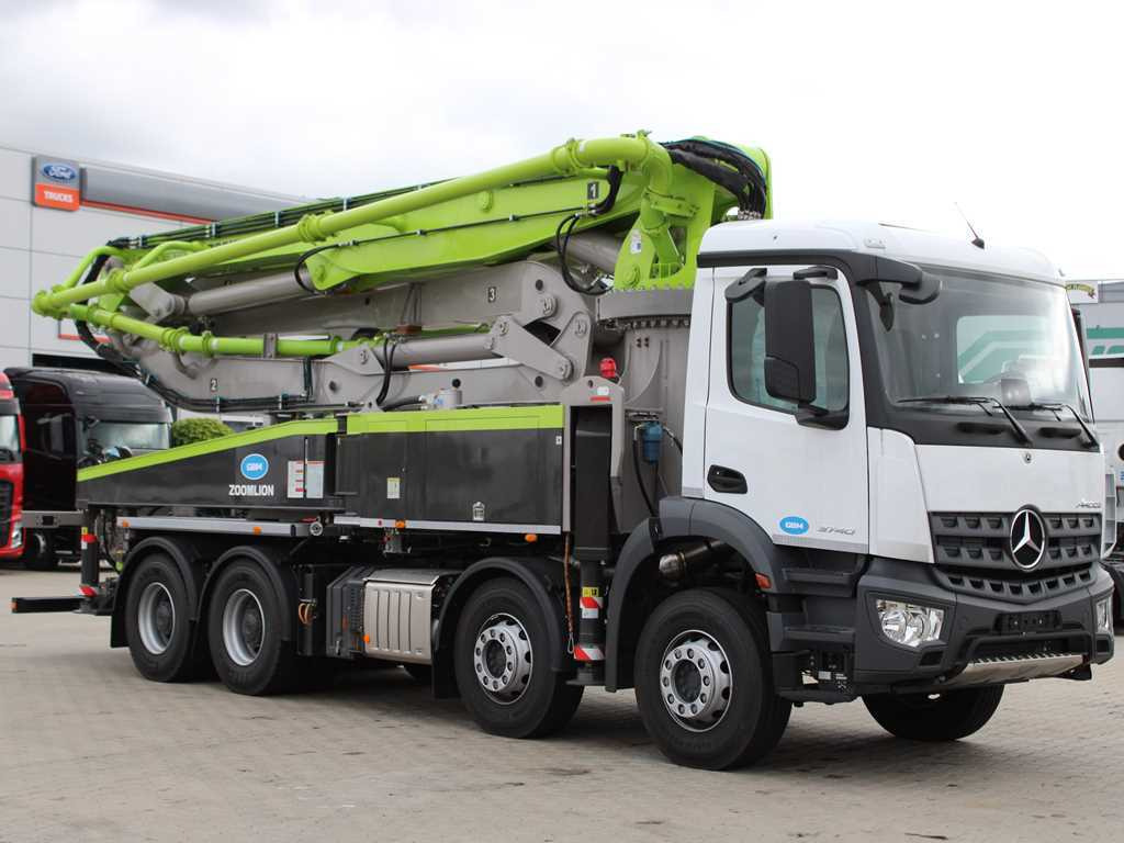 Mercedes-Benz Actros 3740, 8X4, ZOOMLION ZL40X-5RZ Car Pump, NEW VEHICLE!! - Auto pumpa za beton: slika 3 Mercedes-Benz Actros 3740, 8X4, ZOOMLION ZL40X-5RZ Car Pump, NEW VEHICLE!! - Auto pumpa za beton: slika 3
