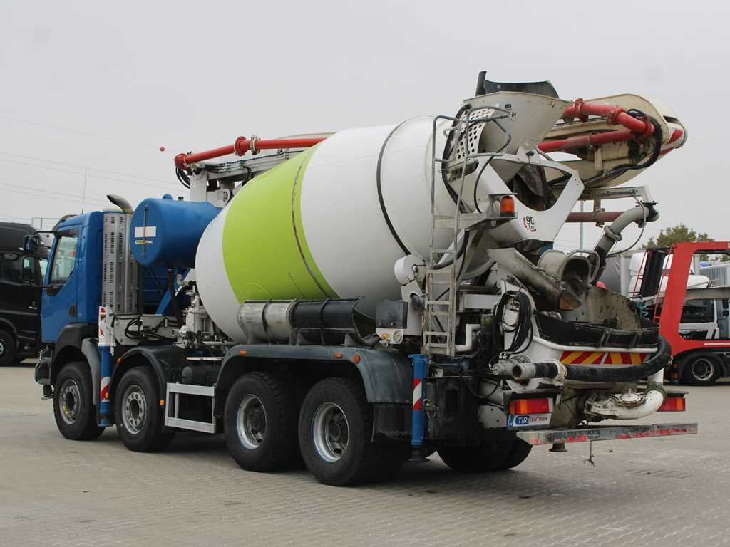 Renault KERAX 420, EURO 3, 7m3, 8X4, CIFA MAGNUM MK 24.4 CONCRETE PUMP - Mikser pumpa: slika 5 Renault KERAX 420, EURO 3, 7m3, 8X4, CIFA MAGNUM MK 24.4 CONCRETE PUMP - Mikser pumpa: slika 5