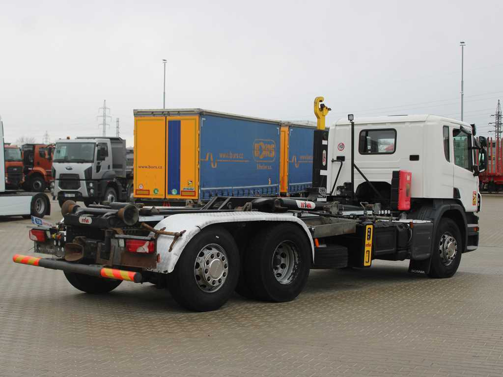 Scania P410, EURO 6, 6X2, CONTAINER HOOK CARRIER, LIFTING AXLE - Kamion sa hidrauličnom kukom: slika 4 Scania P410, EURO 6, 6X2, CONTAINER HOOK CARRIER, LIFTING AXLE - Kamion sa hidrauličnom kukom: slika 4