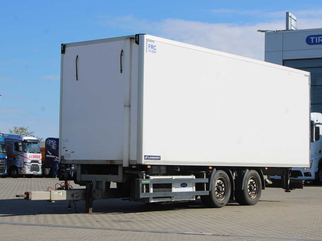 Svan CHT 202, CARRIER SUPRA 850 U, ELECTRIC CONNECTION - Prikolica hladnjače: slika 1 Svan CHT 202, CARRIER SUPRA 850 U, ELECTRIC CONNECTION - Prikolica hladnjače: slika 1