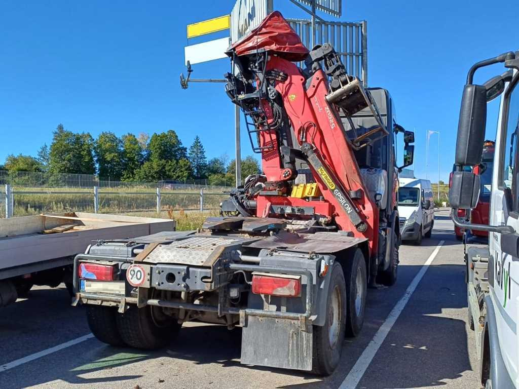 Scania R500, 6x6, RETARDER, OPTICRUISE, PALFINGER EPSILON S260Z96 - Tegljač: slika 4 Scania R500, 6x6, RETARDER, OPTICRUISE, PALFINGER EPSILON S260Z96 - Tegljač: slika 4