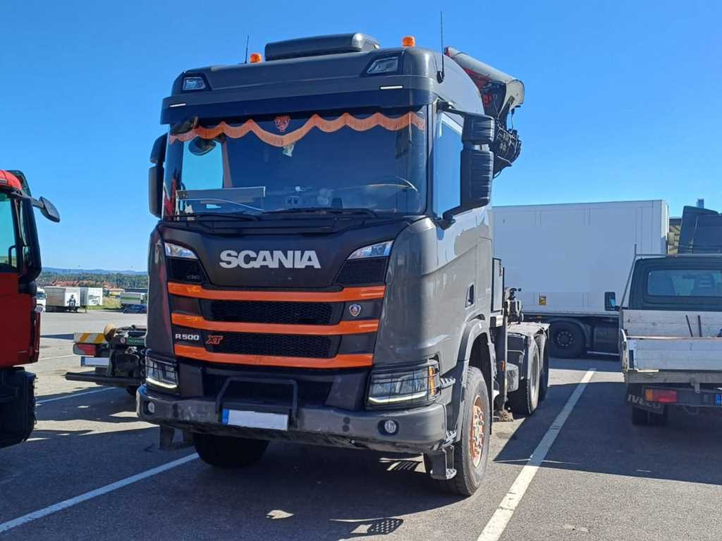 Scania R500, 6x6, RETARDER, OPTICRUISE, PALFINGER EPSILON S260Z96 - Tegljač: slika 1 Scania R500, 6x6, RETARDER, OPTICRUISE, PALFINGER EPSILON S260Z96 - Tegljač: slika 1