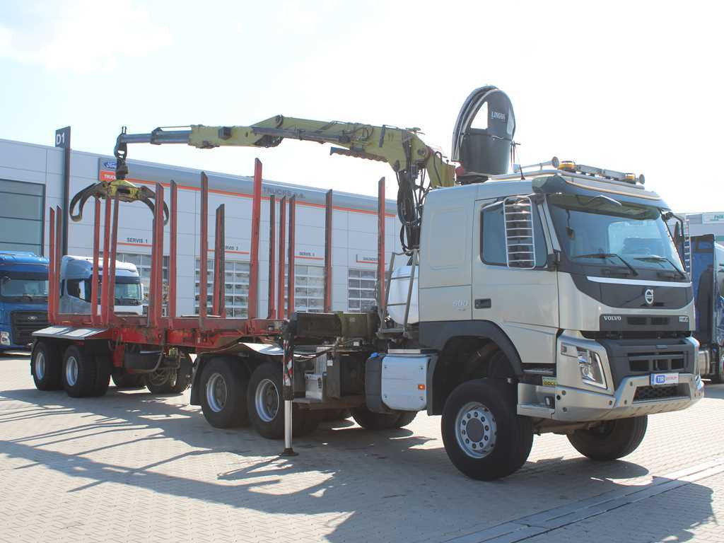 Volvo FMX 500, 6X6, LOGLIFT F265Z95 + DOLL trailer (2007) - Tegljač, Poluprikolica šticarka: slika 4 Volvo FMX 500, 6X6, LOGLIFT F265Z95 + DOLL trailer (2007) - Tegljač, Poluprikolica šticarka: slika 4