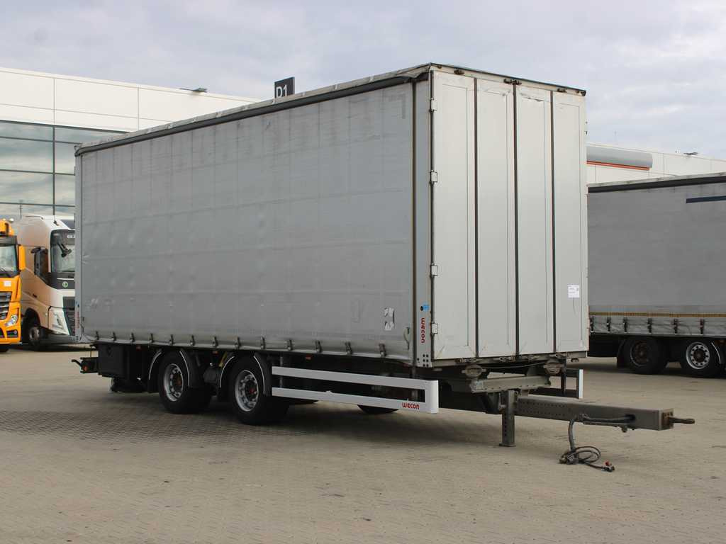 WECON, SAF, PASSENGER PASSENGER - Prikolica sa ceradom: slika 3 WECON, SAF, PASSENGER PASSENGER - Prikolica sa ceradom: slika 3