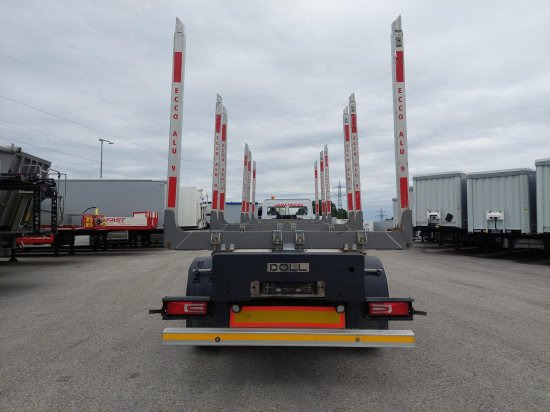 DOLL Holzauflieger H3S-12, Tydraul , Langholz, 2+4 verstellbare Rungenpaare, Langholz, Liftachse, - Poluprikolica šticarka: slika 3 DOLL Holzauflieger H3S-12, Tydraul , Langholz, 2+4 verstellbare Rungenpaare, Langholz, Liftachse, - Poluprikolica šticarka: slika 3