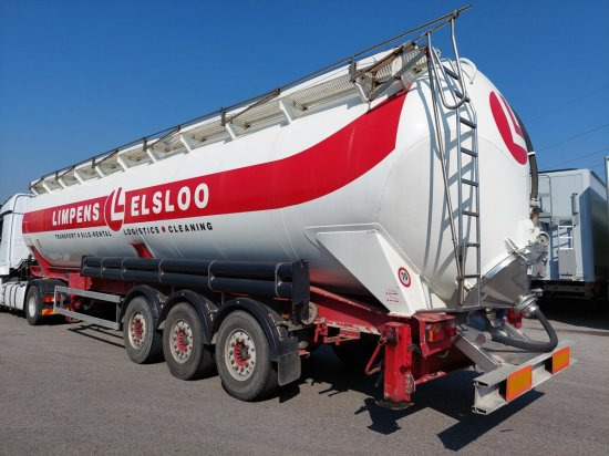 Feldbinder KIP 63.3 Siloauflieger, SAF-Achsen, Alu-Felgen, - Silo cisterna: slika 5 Feldbinder KIP 63.3 Siloauflieger, SAF-Achsen, Alu-Felgen, - Silo cisterna: slika 5