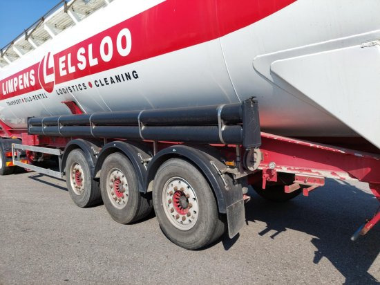 Silo cisterna Feldbinder KIP 63.3 Siloauflieger,  SAF-Achsen, Alu-Felgen,: slika 11