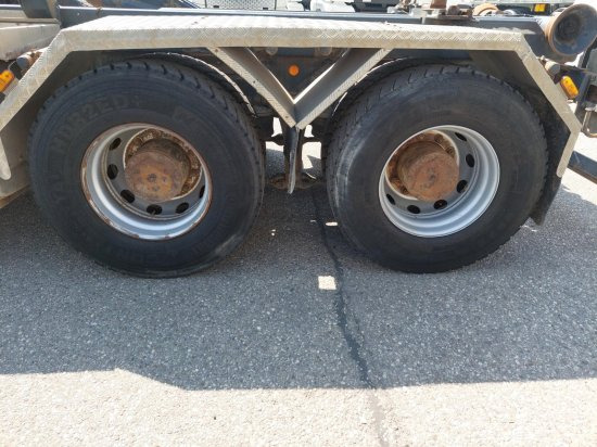 Kamion sa hidrauličnom kukom, Kamion sa dizalicom Iveco 8x4 Meiller Abroller, Automatik, E6, Retarder,: slika 10