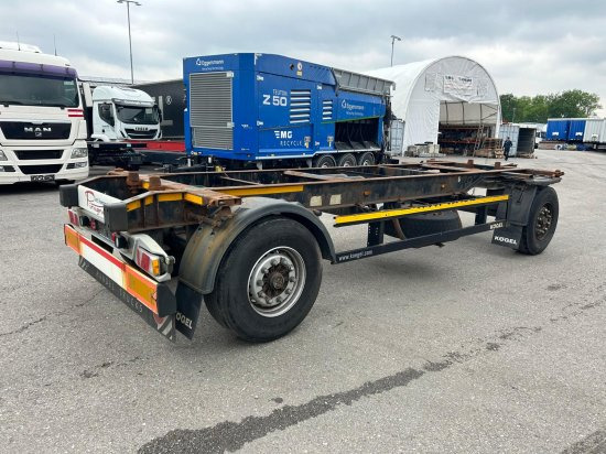 Kögel AW18, BDF-Lafette, BPW-Achsen - Prikolica za prevoz kontejnera/ Prikolica sa promenjivim sandukom: slika 2 Kögel AW18, BDF-Lafette, BPW-Achsen - Prikolica za prevoz kontejnera/ Prikolica sa promenjivim sandukom: slika 2