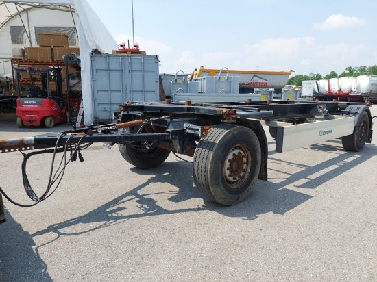 Krone AZ 18, Standard-Lafette Krone-Achsen, - Prikolica za prevoz kontejnera/ Prikolica sa promenjivim sandukom: slika 5 Krone AZ 18, Standard-Lafette Krone-Achsen, - Prikolica za prevoz kontejnera/ Prikolica sa promenjivim sandukom: slika 5