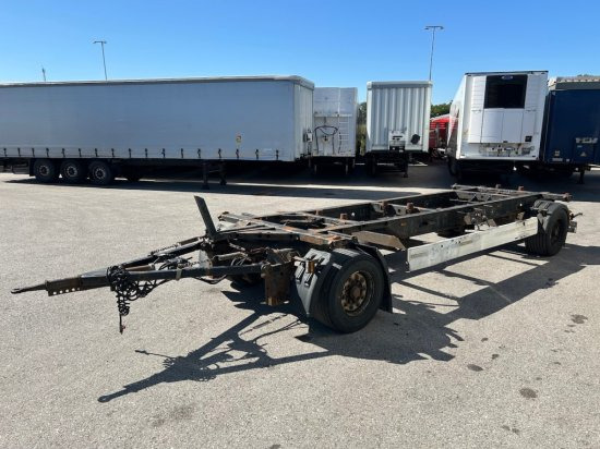 Krone AZW, Maxi BDF-Lafette, BPW-Achsen - Prikolica za prevoz kontejnera/ Prikolica sa promenjivim sandukom: slika 1 Krone AZW, Maxi BDF-Lafette, BPW-Achsen - Prikolica za prevoz kontejnera/ Prikolica sa promenjivim sandukom: slika 1