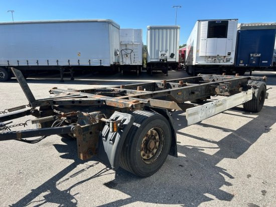 Krone AZW, Maxi BDF-Lafette, BPW-Achsen - Prikolica za prevoz kontejnera/ Prikolica sa promenjivim sandukom: slika 2 Krone AZW, Maxi BDF-Lafette, BPW-Achsen - Prikolica za prevoz kontejnera/ Prikolica sa promenjivim sandukom: slika 2