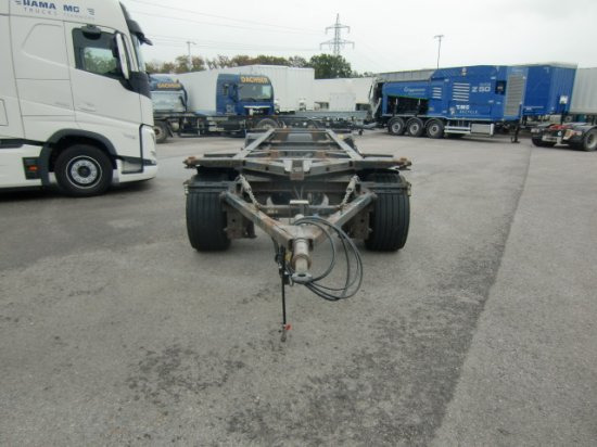Krone Maxi Lafette BPW Achsen 3 Stück - Prikolica za prevoz kontejnera/ Prikolica sa promenjivim sandukom: slika 2 Krone Maxi Lafette BPW Achsen 3 Stück - Prikolica za prevoz kontejnera/ Prikolica sa promenjivim sandukom: slika 2