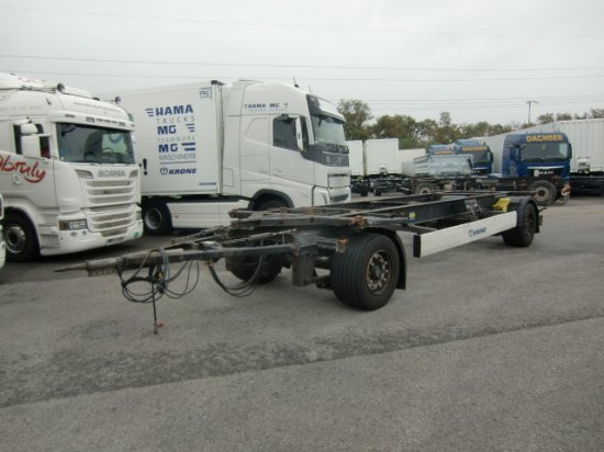 Krone Maxi Lafette BPW Achsen 3 Stück - Prikolica za prevoz kontejnera/ Prikolica sa promenjivim sandukom: slika 1 Krone Maxi Lafette BPW Achsen 3 Stück - Prikolica za prevoz kontejnera/ Prikolica sa promenjivim sandukom: slika 1