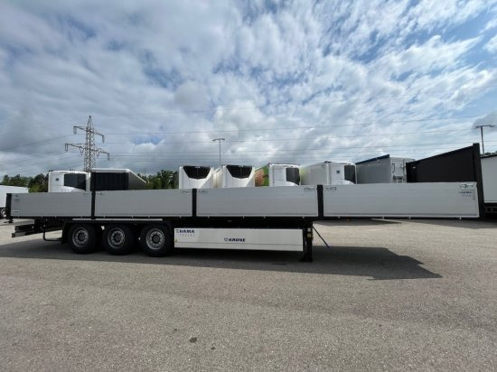 Krone Profi Liner SDP 27 Baustoff Auflieger Neu, 1-A Liftachse, mehrere Einheiten vorhanden - Plato poluprikolica: slika 4 Krone Profi Liner SDP 27 Baustoff Auflieger Neu, 1-A Liftachse, mehrere Einheiten vorhanden - Plato poluprikolica: slika 4