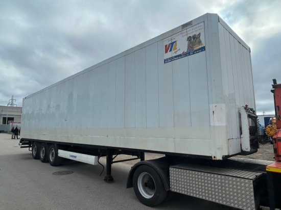 Krone SD-K Kofferauflieger, Liftachse, SAF - Poluprikolica sa zatvorenim sandukom: slika 2 Krone SD-K Kofferauflieger, Liftachse, SAF - Poluprikolica sa zatvorenim sandukom: slika 2