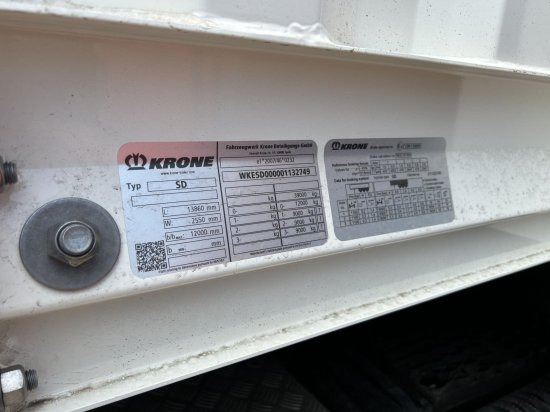 Krone SDK27 Dryliner Koffer Auflieger, Zurschienen, Mehrere Einheiten verfügbar - Poluprikolica sa zatvorenim sandukom: slika 5 Krone SDK27 Dryliner Koffer Auflieger, Zurschienen, Mehrere Einheiten verfügbar - Poluprikolica sa zatvorenim sandukom: slika 5