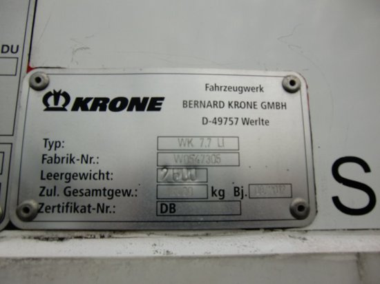 Građevinski kontejner Krone Wechselpritsche 7,30 Meter Koffer Spezialaufbau, mobiler Messestand: slika 8