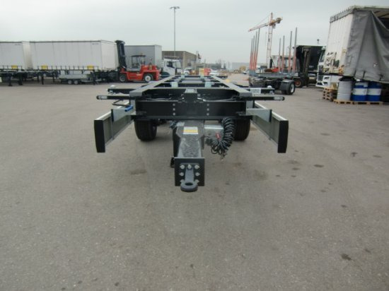 Krone ZZ/DC07 Tandem Lafette, Standard, BPW-Achsen, Heckabstützung - Prikolica za prevoz kontejnera/ Prikolica sa promenjivim sandukom: slika 2 Krone ZZ/DC07 Tandem Lafette, Standard, BPW-Achsen, Heckabstützung - Prikolica za prevoz kontejnera/ Prikolica sa promenjivim sandukom: slika 2