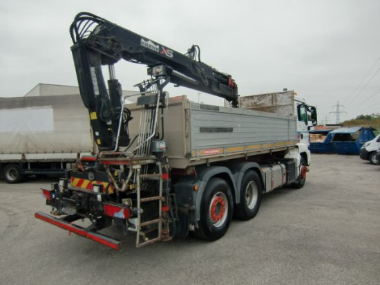 MAN TGS 26.400 3-Seitenkipper, 6x2-2 Lenkachse HIAB 144ES -3DUO - Istovarivač, Kamion sa dizalicom: slika 4 MAN TGS 26.400 3-Seitenkipper, 6x2-2 Lenkachse HIAB 144ES -3DUO - Istovarivač, Kamion sa dizalicom: slika 4