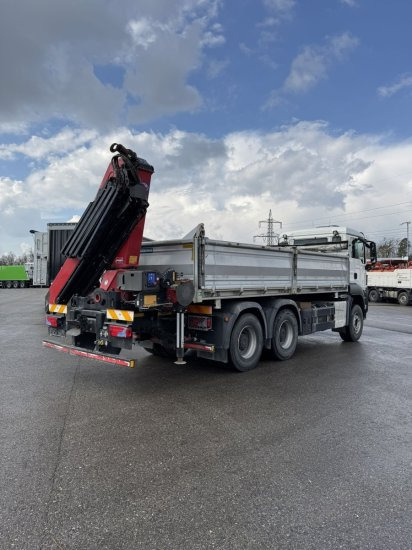 MAN TGS 26.430 6x4 3-Seitenkipper,  HMF 2020K-RC Heckkran abnehmbar, - Istovarivač, Kamion sa dizalicom: slika 4 MAN TGS 26.430 6x4 3-Seitenkipper,  HMF 2020K-RC Heckkran abnehmbar, - Istovarivač, Kamion sa dizalicom: slika 4