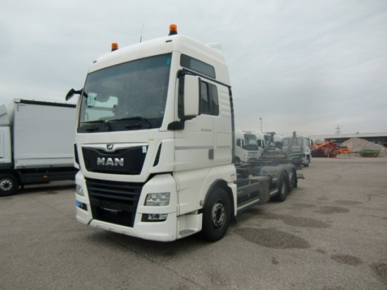 MAN TGX 26.460 XXL 6x2 Liftachse Euro 6 Unterfaltbühne - Kamion za prevoz kontejnera/ Kamion sa promenjivim sandukom: slika 1 MAN TGX 26.460 XXL 6x2 Liftachse Euro 6 Unterfaltbühne - Kamion za prevoz kontejnera/ Kamion sa promenjivim sandukom: slika 1