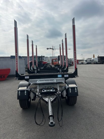 MF-CT, Holzanhänger, 3-Achsen, 4 Rungenpaare, - Prikolica šticarka: slika 2 MF-CT, Holzanhänger, 3-Achsen, 4 Rungenpaare, - Prikolica šticarka: slika 2