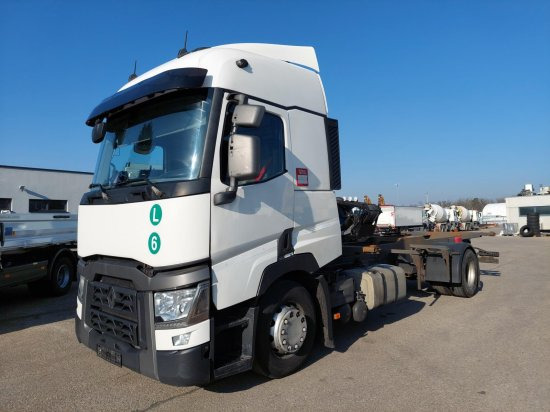 Renault T430 BDF-Wechselfahrgestell, 4x2 LL, EURO6, VEB+ - Kamion za prevoz kontejnera/ Kamion sa promenjivim sandukom: slika 1 Renault T430 BDF-Wechselfahrgestell, 4x2 LL, EURO6, VEB+ - Kamion za prevoz kontejnera/ Kamion sa promenjivim sandukom: slika 1