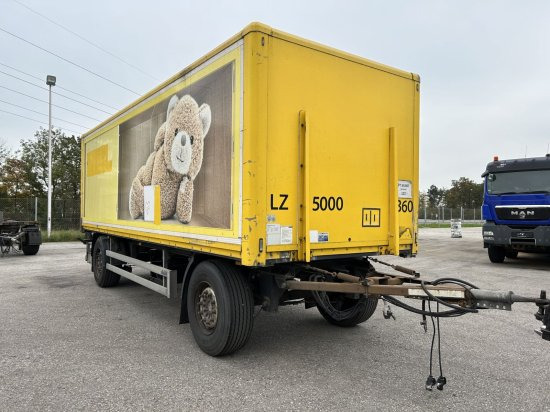 Saxas, Anhängewagen Kofferaufbau mit Hebebühne - Prikolica sa zatvorenim sandukom: slika 2 Saxas, Anhängewagen Kofferaufbau mit Hebebühne - Prikolica sa zatvorenim sandukom: slika 2
