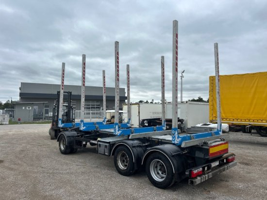 Schwarzmüller N-Serie 3-achs Holzanhänger 4 Rungenpaare - Prikolica šticarka: slika 2 Schwarzmüller N-Serie 3-achs Holzanhänger 4 Rungenpaare - Prikolica šticarka: slika 2