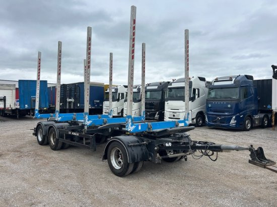 Schwarzmüller N-Serie 3-achs Holzanhänger 4 Rungenpaare - Prikolica šticarka: slika 5 Schwarzmüller N-Serie 3-achs Holzanhänger 4 Rungenpaare - Prikolica šticarka: slika 5