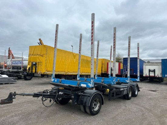 Schwarzmüller N-Serie 3-achs Holzanhänger 4 Rungenpaare - Prikolica šticarka: slika 1 Schwarzmüller N-Serie 3-achs Holzanhänger 4 Rungenpaare - Prikolica šticarka: slika 1