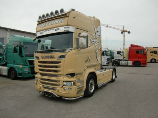Scania R520 V8,Topline,Hydraulik Retarder Voll Luft - Tegljač: slika 1 Scania R520 V8,Topline,Hydraulik Retarder Voll Luft - Tegljač: slika 1